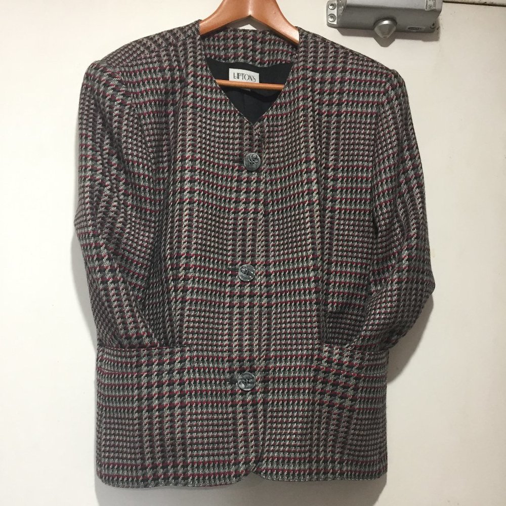VINTAGE LIPTONS WOOL JACKETS SIZE 12